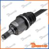 Demi-Arbre de Transmission MTM gauche pour KIA | NPW-KA-386, 49501-1D700